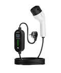 Top Shelf Heavy Duty Portable Ev Charger With Five Meter Cable Type 2 Iec 62196 Connector One Phase 16a And 32a Wallbox Plug For Electric Cars Easy All Night Charging Multi Layer Insulated Copper Wiring with display and plug.
