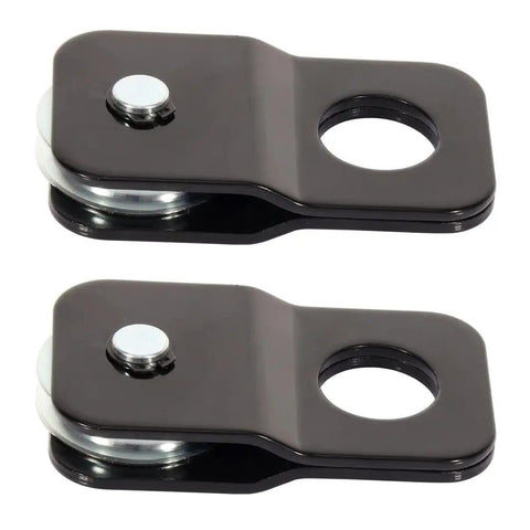 Heavy Duty High Strength Steel 8000 Lb Snatch Block Pulley for 4X4 Off Road Winch Setup with solid universal hookup