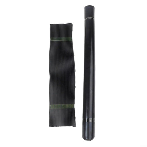 Heavy Duty Retractable Accordion Dust Cover For CNC And Milling Machines Telescoping Bellows Guard For Guide Rails Waterproof And Dust Proof Chip Shield With Stainless Steel Decoration Fits 400 By 600 mm And 500 By 650 Mm shown unrolled and rolled
