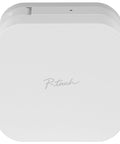 Total Game Changing Smartphone Color Label Maker Featuring Bluetooth Wireless Sync, compact white design for easy portability.