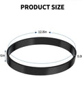 Two Pack Replacement Vacuum Belts 562932001 For WindTunnel Upright Vacuums size dimensions
