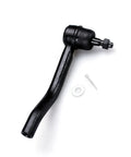 Nissan Front Outer Tie Rod Ends 2Pc Set Left And Right For Altima Maxima Murano 2007-2014 Infiniti FX37 QX70 Compatible Steering Tie Rods ES800357 ES800358 black metal tie rod end with cotter pin and washer