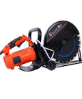 Builder Grade Kickass Concrete Cut Off Saw With 14 Inch Diamond Blade And Raging 15 Amp Motor for masonry projects.