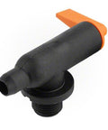 CCX1000V Air Relief Valve Replacement For Hayward DE Sand And Cartridge Pool Filters, black body with orange handle