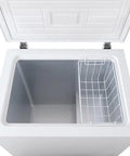Open freezer with white wire freezer basket replacement for Frigidaire Kenmore Sears Electrolux 5304439835 AP3771511