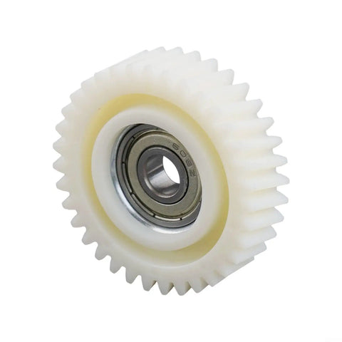 Close-up of Six Piece E Bike Motor Gear Clutch Kit Nylon Planetary Gear Set with 608 bearing, durable nylon build