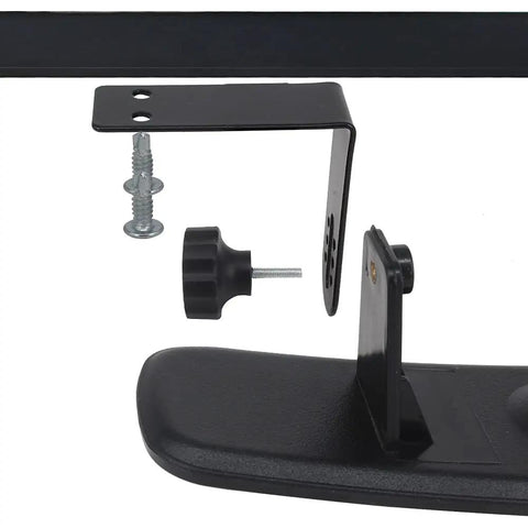 Mounting hardware for Extra Wide Dope 16.5 Inch Panoramic Rear View Mirror For Golf Carts, 180 Degree Field Of View