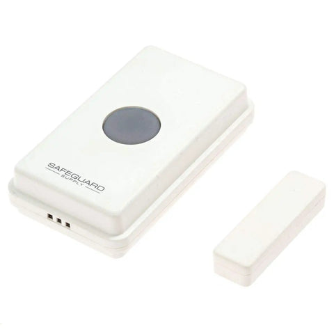 Extra Loud Wireless Doorbell Kit With 120dB Siren For Busy Warehouses And Large Areas, Noisy Shops, Or Industrial Spaces, Complete Coverage