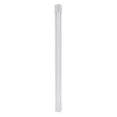 Lit LED Under Cabinet Light 24 Inch, 1200 Lumens Warm White 3000K Plug In, On Off Switch, sleek white undercabinet design