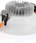 WKNHHL Recessed Lighting Housing Trim Kits Round Led Downlight Recessed for Ceiling Household Decor, adjustable clip design