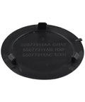 Rear Bumper Tow Hitch Ball Hole Cover For Dodge Ram 1500 Through 3500 2003 2020 face view with part numbers visible