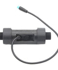 5V Mini Water Turbine Generator For Flow Power Easy USB Charging On The Go Compact Hydroelectric Turbine For Small Streams Portable Power Solution For Off Grid Use And Camping, black cylindrical design with wires