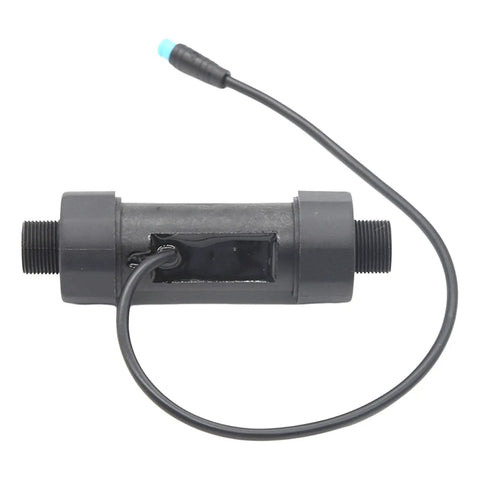 5V Mini Water Turbine Generator For Flow Power Easy USB Charging On The Go Compact Hydroelectric Turbine For Small Streams Portable Power Solution For Off Grid Use And Camping, black cylindrical design with wires