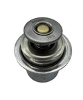 Heavy Duty Rig Ready Top Shelf Engine Cooling Thermostat Replacement Compatible With Cummins QSL8-9 Diesel Engines Part 5478594 And 5284903 close-up view with metal construction.
