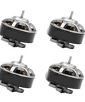 1404 Size 2S To 4S 6000KV C-W Brushless Drone Motor for FPV Racing RC Drones, silver and black motors set of four