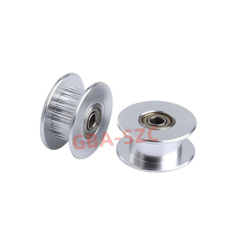GT2 Idler Pulley 20 Teeth 5mm Bore 6mm Wide Aluminum For 3D Printer Timing Belt System