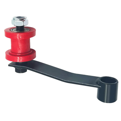 Chain Tensioner Adjuster Roller Guide With Spring For Go Kart ATV Quad 110cc 125cc 150cc 200cc 250cc Using 420 428 Or 530 Chain Heavy Duty Red
