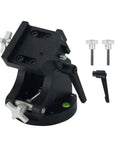 Heavy Duty Latitude Adjustment Seat For Telescope Mounts, Supports Up To 35Kg, with screws and handle, black finish