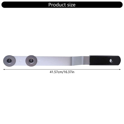 Duct Stretcher Tool For HVAC Installations And Repairs Versatile Metal Sheet Shaping Device with offset handle, 16.37-inch size