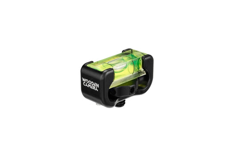 Low Profile Camera Bubble Level For Cages Rigs And Tripods With Anti Twist Pin And One Quarter Twenty Or Three Eighths Sixteen Mount