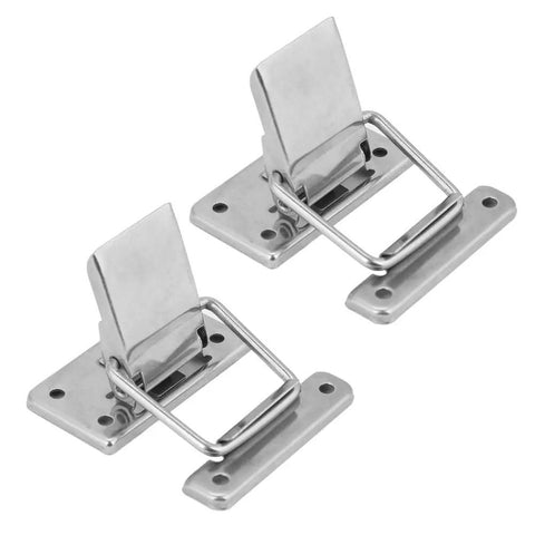 Premium Stainless Steel Spring Latch Toggle Hasp Two Pack Rust Proof Cabinet Locker Door Securing Hardware Durable Heavy Duty Home Security Solution You Gotta Try, two stainless steel hasp latches