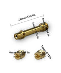 Jets and dimensions from the Beefed Up 212 Carburetor Kit For Predator 212cc Engines And 224cc Go Karts Mini Bikes
