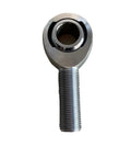 Rugged Two Pack Male Rod Ends With Nuts Featuring Fifty Eight Inch Self Aligning Rose Joint Bearings In Zinc Plated Steel built tough as nails for driving over rough terrain daily.