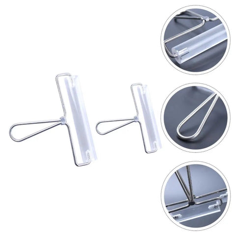 Heavy Duty Stainless Steel Paint Roller Set Two Piece Smooth Glide Action For Fast Canvas Coverage And Killer Oil Acrylic Finishes Game Changing Printmaking Essential, showing two stainless steel rollers with clear plastic handles.