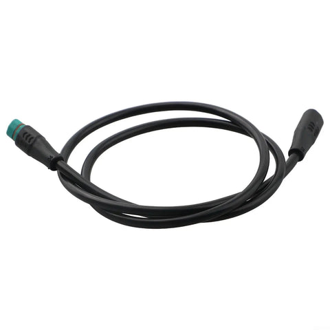 Electric Bike Display Extension Cable With 5 Pin Waterproof IP65 Connector Bafang Compatible Ebike Dashboard Extension Cord For Plug And Play Data Transfer Weather Ready Easy Install Durable Performance