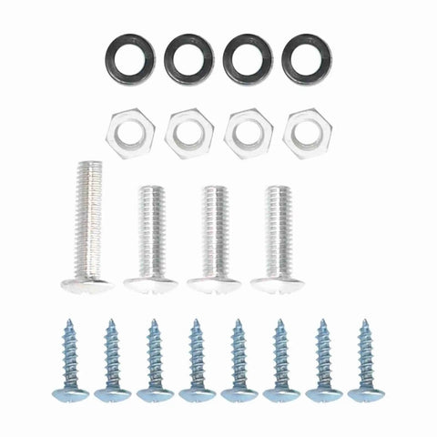 Level Up Your Whip With This Slick Carbon Fiber Style Front Bumper Lip Splitter Universal Abs Spoiler Body Kit hardware set