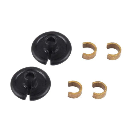Kisser Button 2 Pack For Archery Easy Install No Bow Press Needed Lightweight Under 9 Grains Reduces String Vibe Dampening