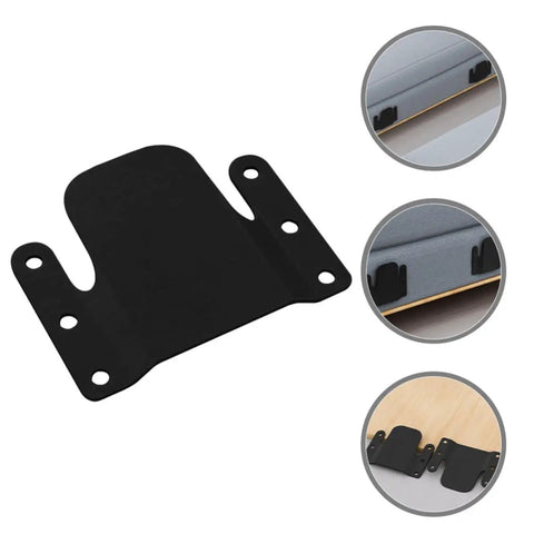 4 Piece Heavy Duty Iron Sectional Couch Connector Brackets For Easy Install And Secure Sofa Linking, close-up of iron bracket