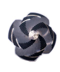 Top view of Heavy Duty Four Spiral Flute Step Drill Bit Set For Metalworking In M35 Cobalt High Speed Steel.