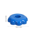 Gas Valve Handle Replacement Kit Aluminum Alloy Hexagon Hand Wheel Portable Cylinder Regulator Valve Grip dimension view