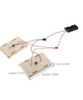 Hands On Stem Circuit Experiment Kit For Interactive Science Projects with wire and board setup for home learning.