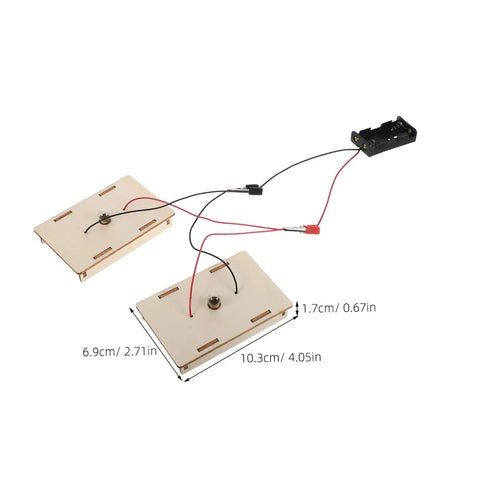 Hands On Stem Circuit Experiment Kit For Interactive Science Projects with wire and board setup for home learning.