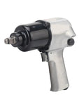 Super Charged Pneumatic Air Hammer Impact Wrench Kit Delivers Knockout 1320 Nm Torque For Stubborn Bolts Heavy Duty Handheld Garage Tool close-up view.