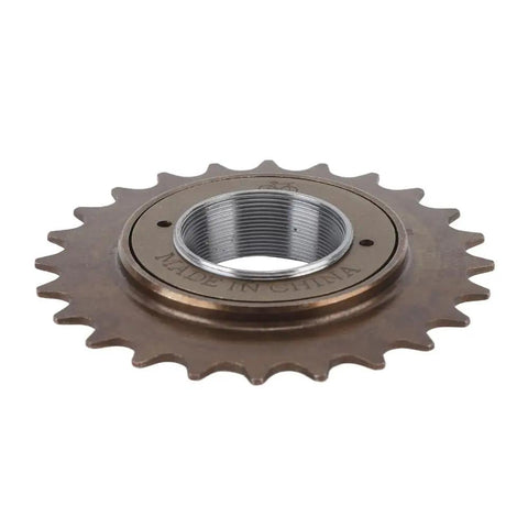 24-Tooth Steel Single Speed Freewheel With 10cm Diameter Threaded Rear Sprocket For Fixie And Urban Bikes