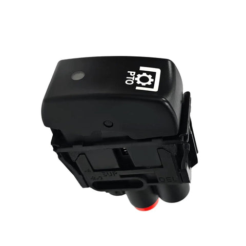 Air Electric Valve Control Switch For Paccar Kenworth PTO Systems Direct Fit OEM Replacement Part With Durable Construction High Torque Power Easy Install For Heavy Duty Trucks black plastic switch