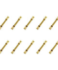 Carbide Grooving Inserts MGMN300 Multilayer Coated CNC Lathe Inserts For MGEHR MGIVR Grooving Cutoff Tool 10-piece set
