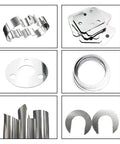 Assorted 304 Stainless Steel Foil Roll 0.1mm 100mm 1M for industry machinery electronic equipment hardware silver finish