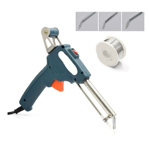 Spot Welding Machine Kit With Soldering Iron Manual Gun And Automatic Wire Feed For DIY Repairs Portable Spot Welder Equipment