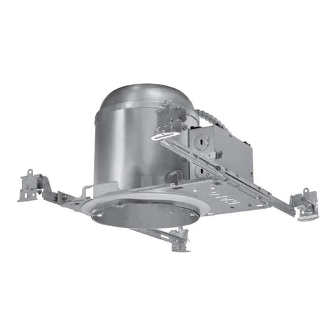 New Construction Recessed Lighting Housing IC Rated Air-Tite Built For Speed Install 120V E26 Socket Base Compatible With LED and Incandescent Trims