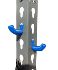 Heavy Duty Garage Shelf Hook For Keyhole Slots, Slide In Storage And Organization For Shelves, Durable Workshop Organizer, 10 Pack Black