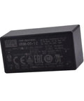 Compact Open Frame 5W 12V DC Power Supply Module For PCB Mounting, industrial grade SMPS IRM 05 12 unit, black casing, angled view