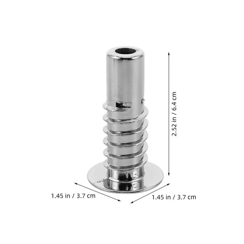 Built Tough Sofa Headrest Adjustment Hinge Screws 4 Pack Folding Lift Mechanism Hardware for Recliner Couch measuring 2.52 in.