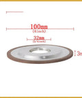 Pro Grade Resin Bond Grinding Wheel For Tungsten Steel Carbide And Stone 240 Grit Heavy Duty Cutting Disc 100mm 32x3mm