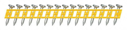 Engineered Concrete Nails For Masonry Three Quarters Inch Long Steel Zinc Plated Strip Pack Of 1000 For Pro Grade Pneumatic Nailer Framing And Heavy Duty Dry Construction