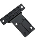 Beefy Heavy Duty Zinc Alloy Industrial Electrical Cabinet Hinge For Large Thickened Switch Cabinet Mechanical Hinge Rugged Industrial Grade Door Hardware For Enclosures 1 Piece CL282-1 black hinge