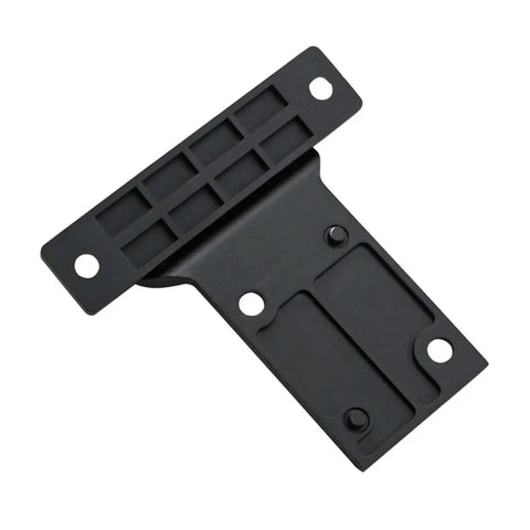 Beefy Heavy Duty Zinc Alloy Industrial Electrical Cabinet Hinge For Large Thickened Switch Cabinet Mechanical Hinge Rugged Industrial Grade Door Hardware For Enclosures 1 Piece CL282-1 black hinge